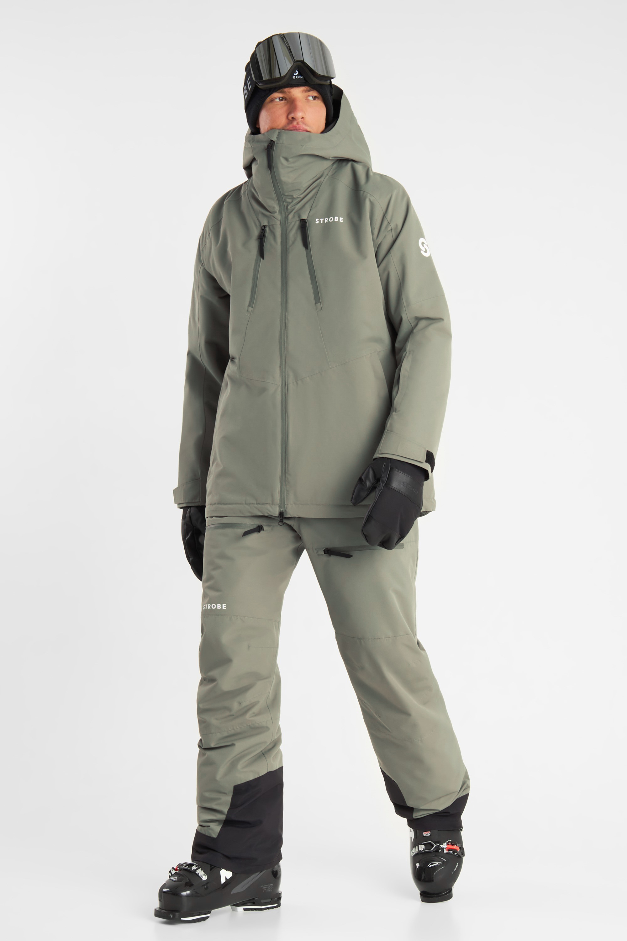 Lynx Ski Pants Smoke Green - Men's