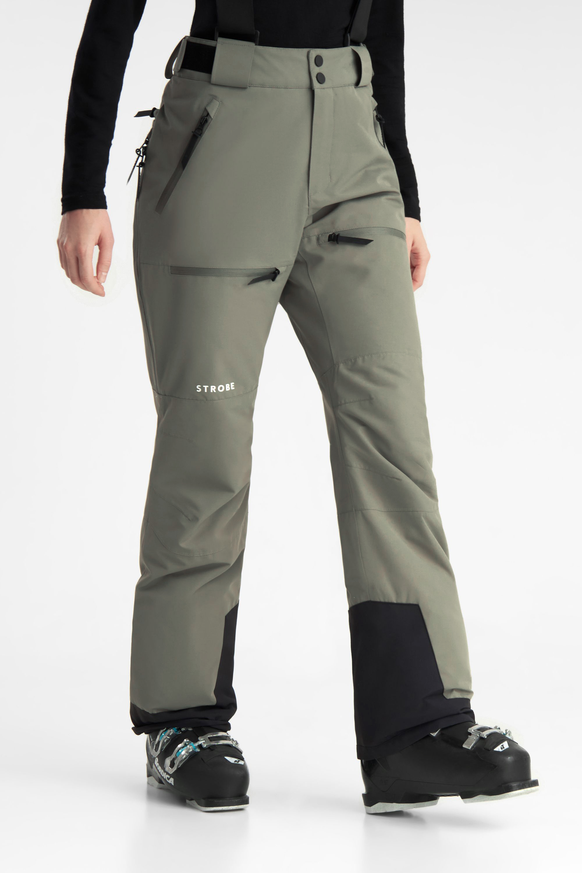 Lynx Ski Pants Smoke Green - Women's