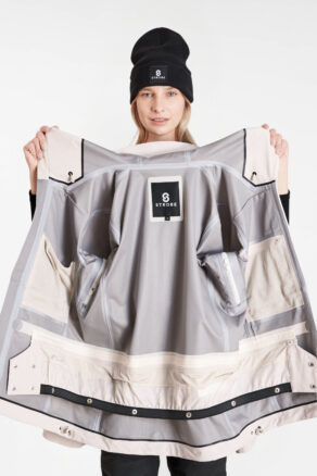 Gentian 3L Shell Jas - Chalk Beige - Dames
