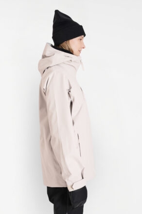 Gentian 3L Shell Jas - Chalk Beige - Dames