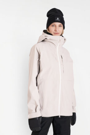 Gentian 3L Shell Jas - Chalk Beige - Dames