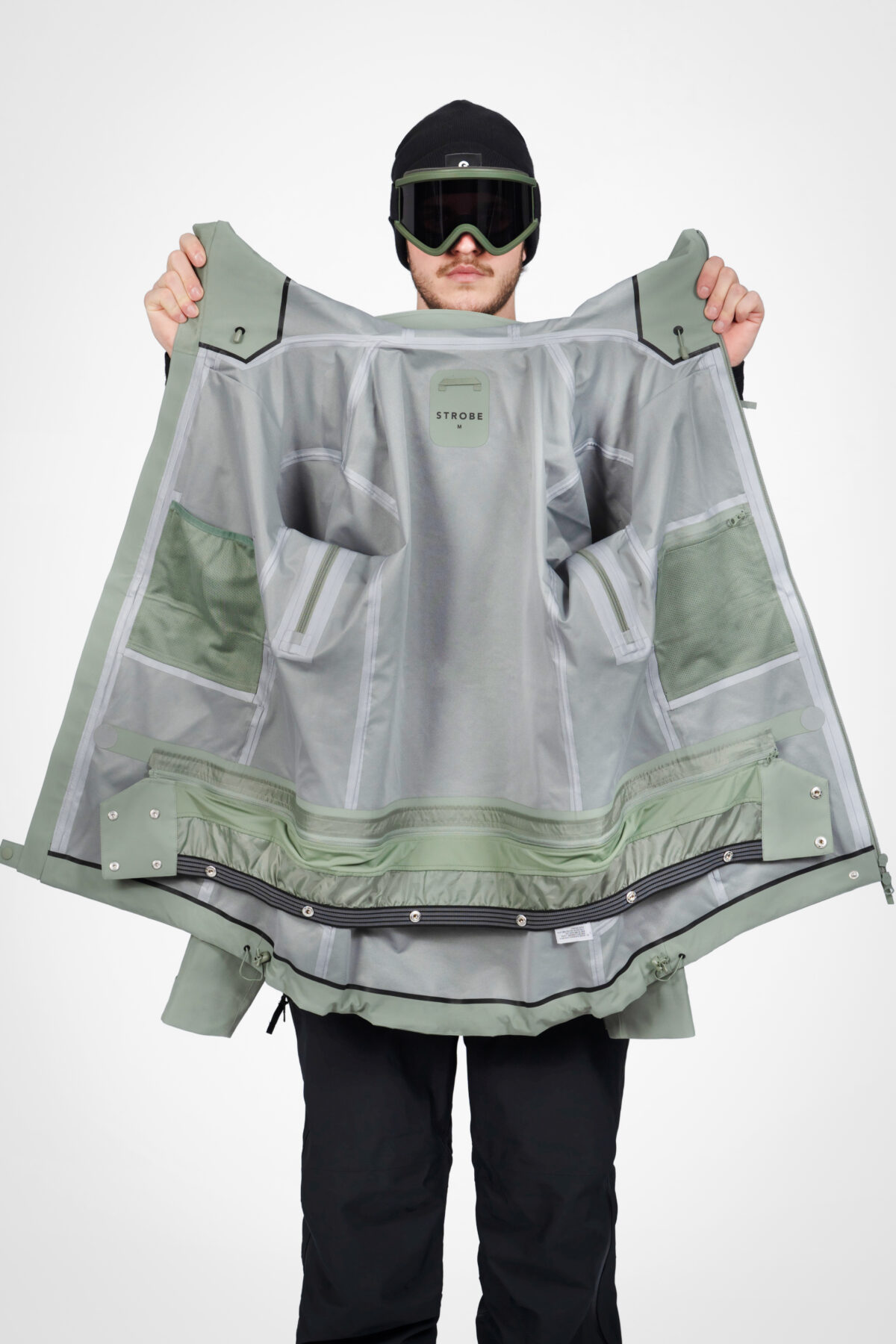 Gentian 3L Shell Jacket - Slate Green - Men's - Strobe