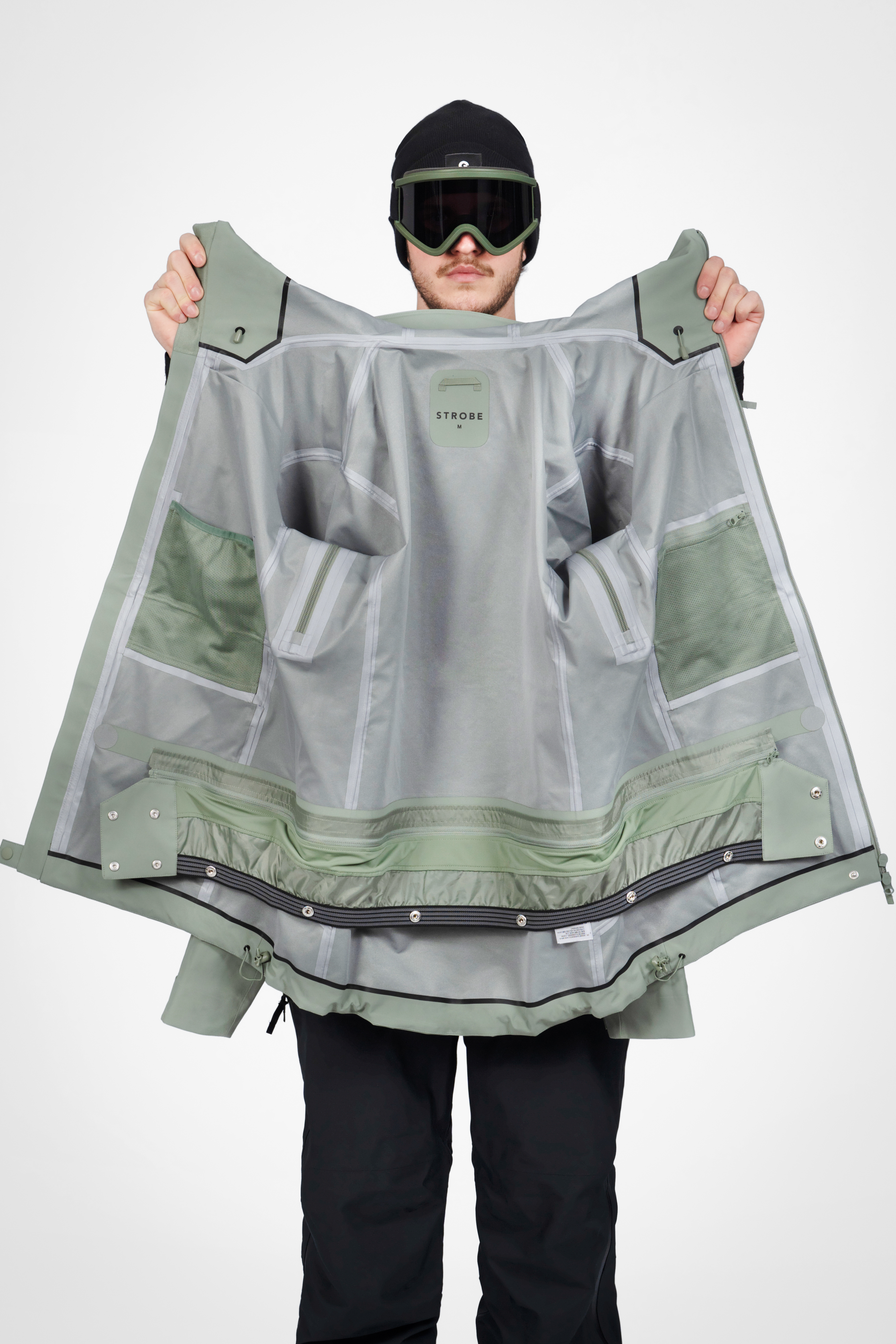 Gentian 3L Shell Jacket - Slate Green - Men's