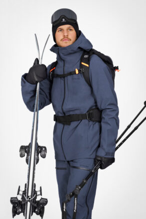 Gentian 3L Shell Jacket - Deep Blue - Men's