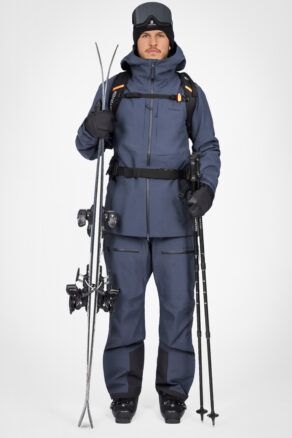 Gentian 3L Shell Jacket - Deep Blue - Men's