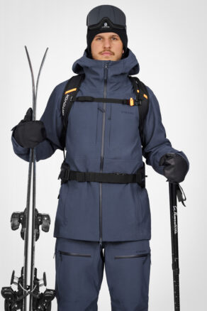 Gentian 3L Shell Jacket - Deep Blue - Men's