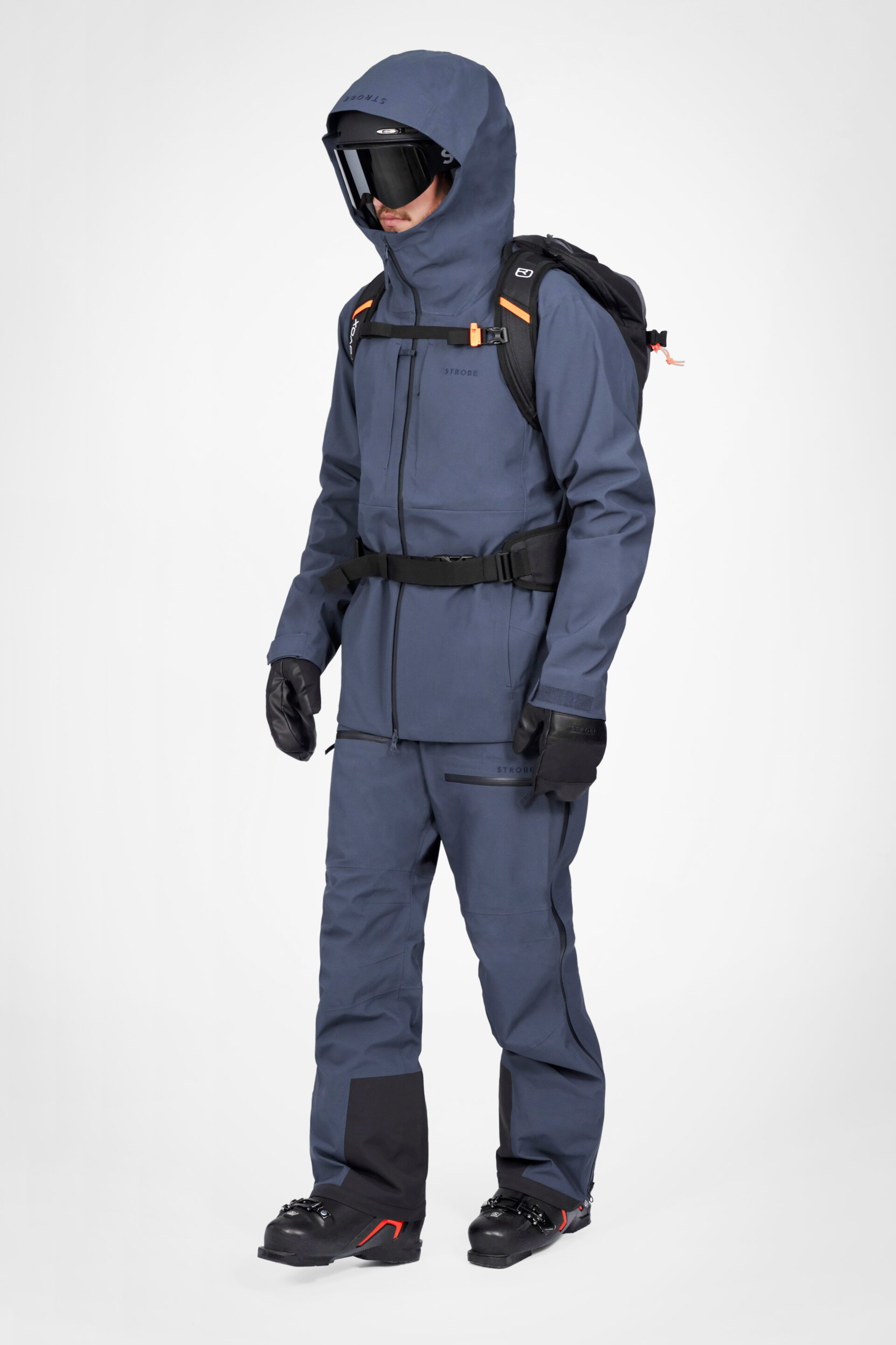 Gentian 3L Shell Jacket - Deep Blue - Men's