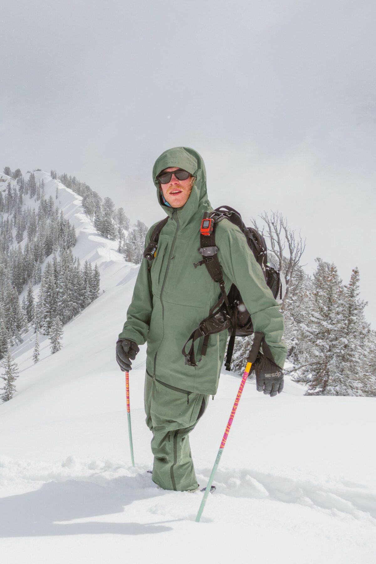 Gentian 3L Shell Jacket - Slate Green - Men's - Strobe