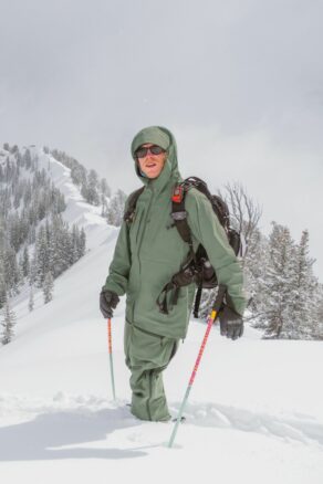 Gentian 3L Shell Jacket - Slate Green - Men's