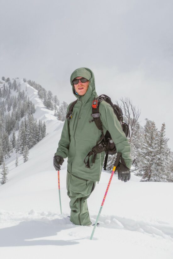 Gentian 3L Shell Jacket - Slate Green - Men's