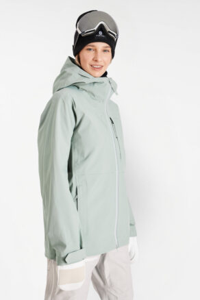 Gentian 3L Shell Jacket - Sage Green - Women's
