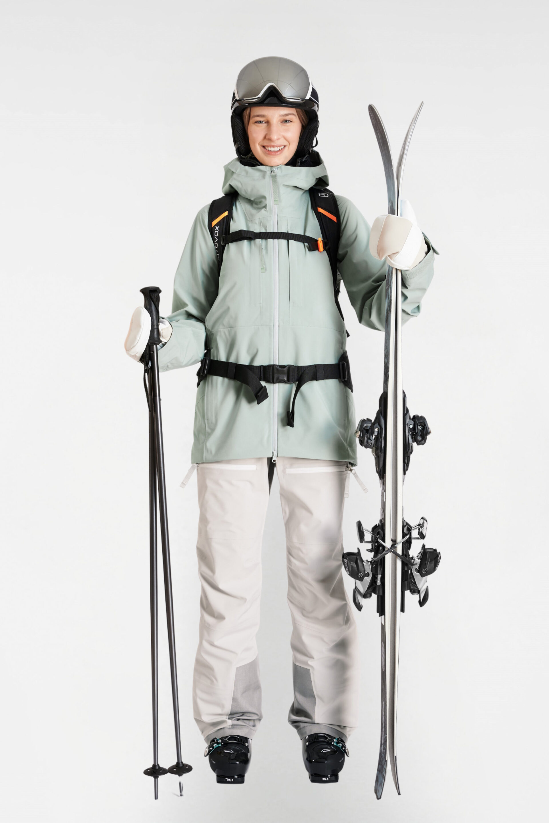 Gentian 3L Shell Jacket - Sage Green - Women's