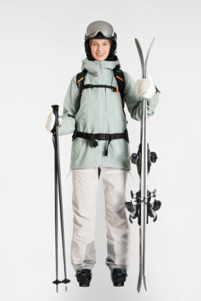 Gentian 3L Shell Jacket - Sage Green - Women's