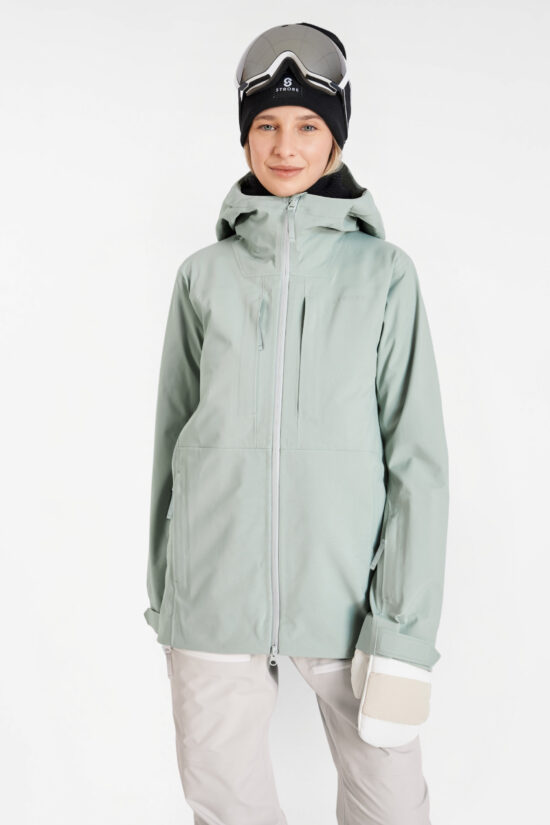 Gentian 3L Shell Jacket - Sage Green - Women's