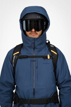 Gentian 3L Shell Jacket - Deep Blue - Men's