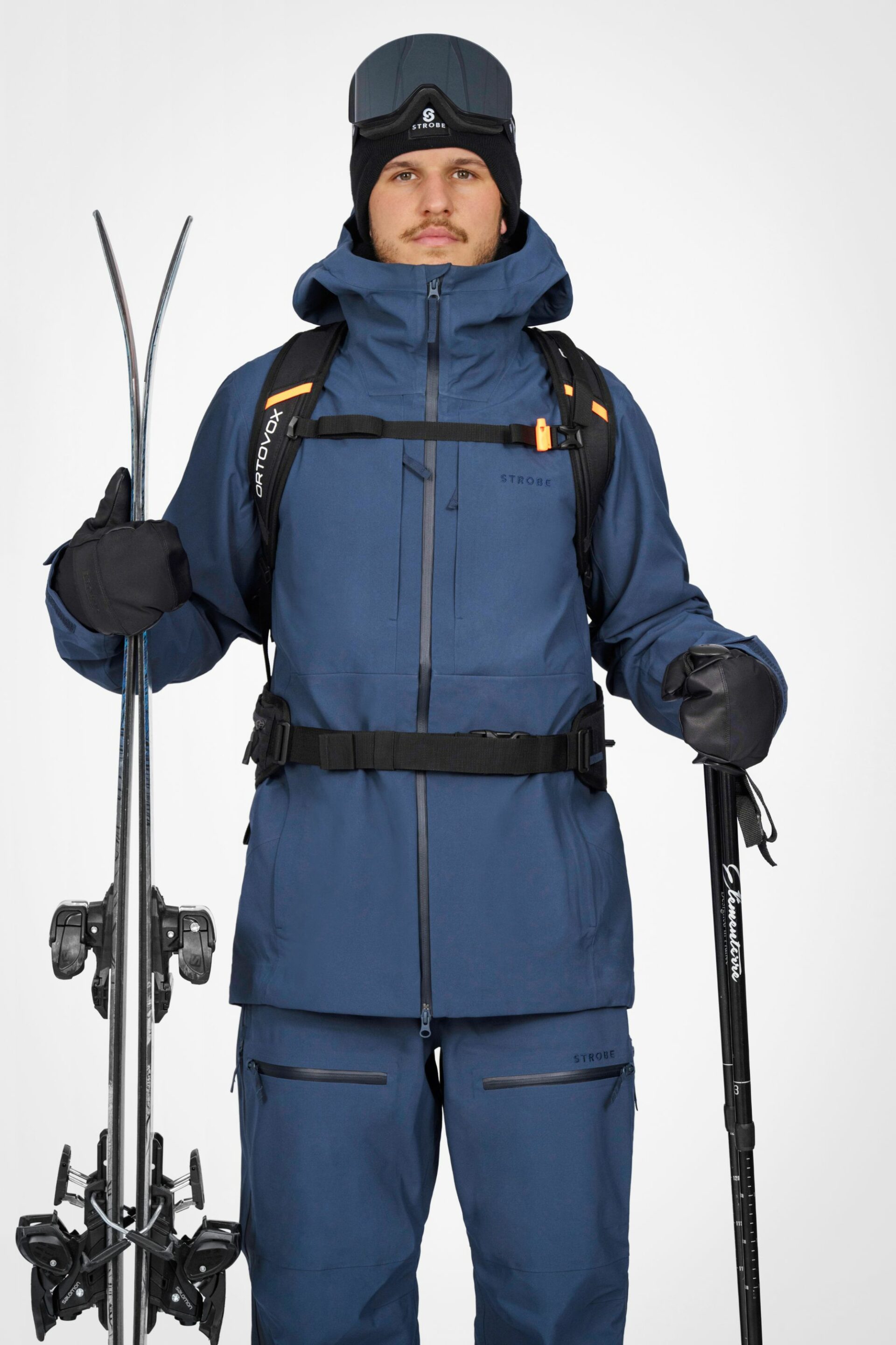 Gentian 3L Shell Jacket - Deep Blue - Men's