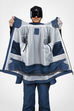 Gentian 3L Shell Jacket - Deep Blue - Men's