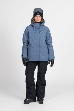 Aura Chaqueta de esquí Slate Blue - Mujer