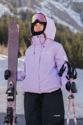 Aura Ski Jas Pale Violet - Dames