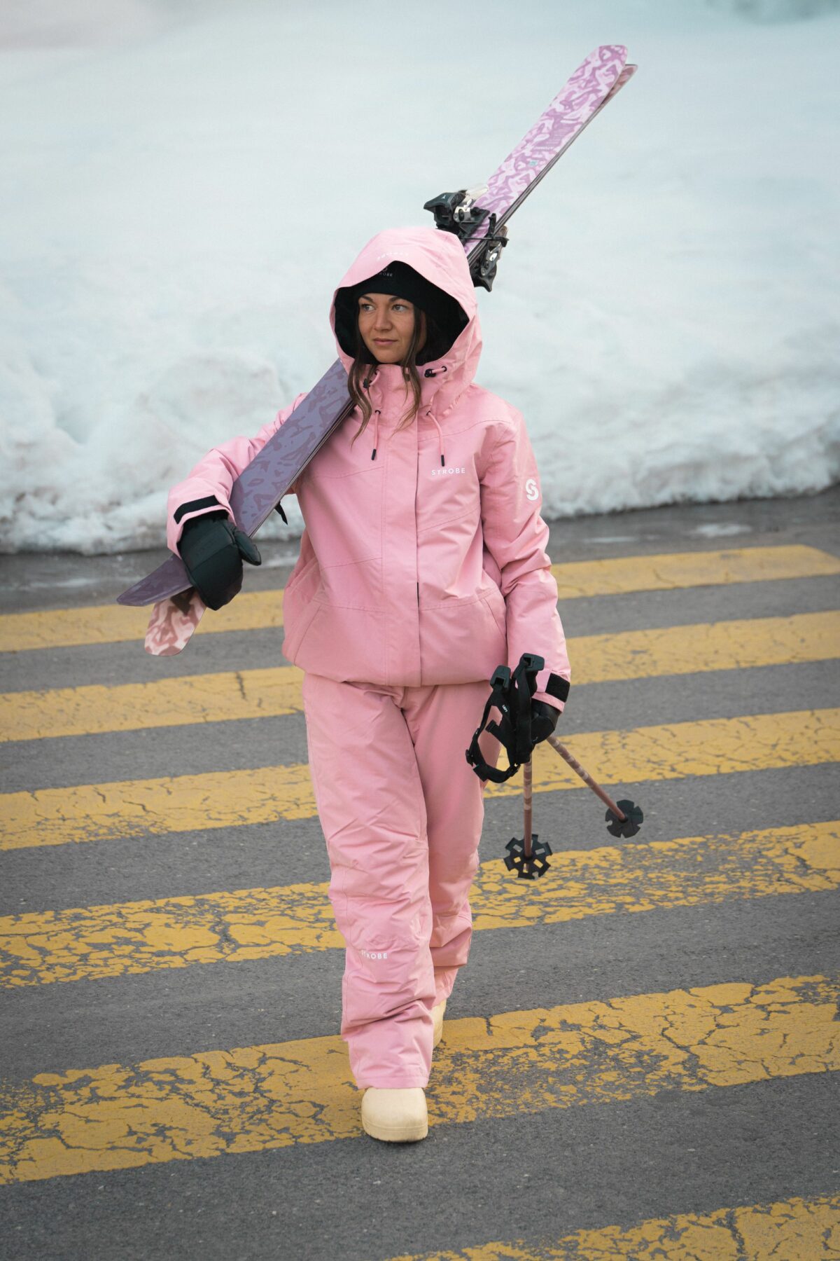 Terra Ski Pants Sakura Pink - Women's - Strobe