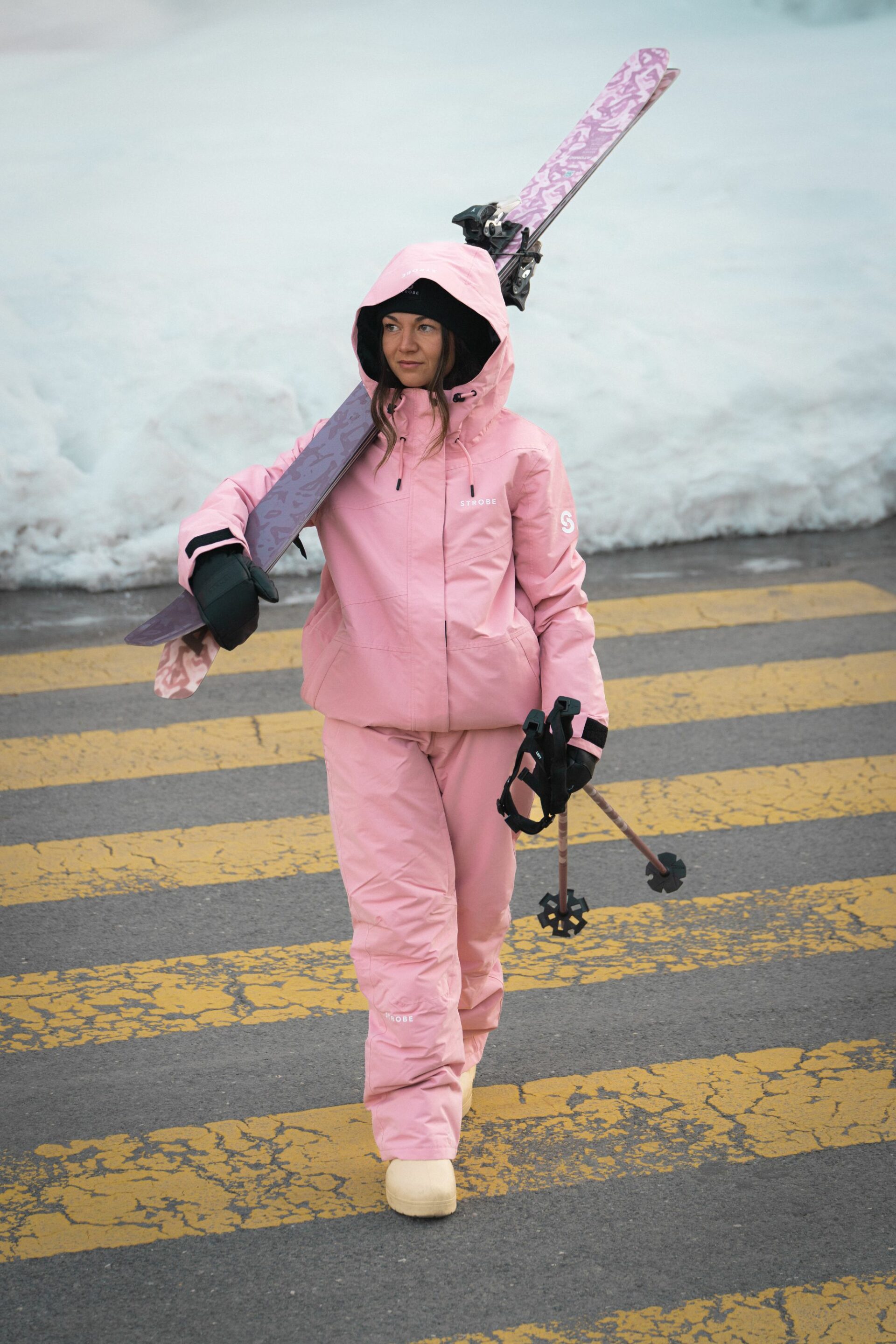 Aura Skijakke Sakura Pink - Kvinder