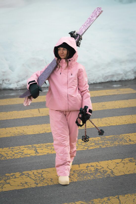 Aura Ski Jacket Sakura Pink - Women's