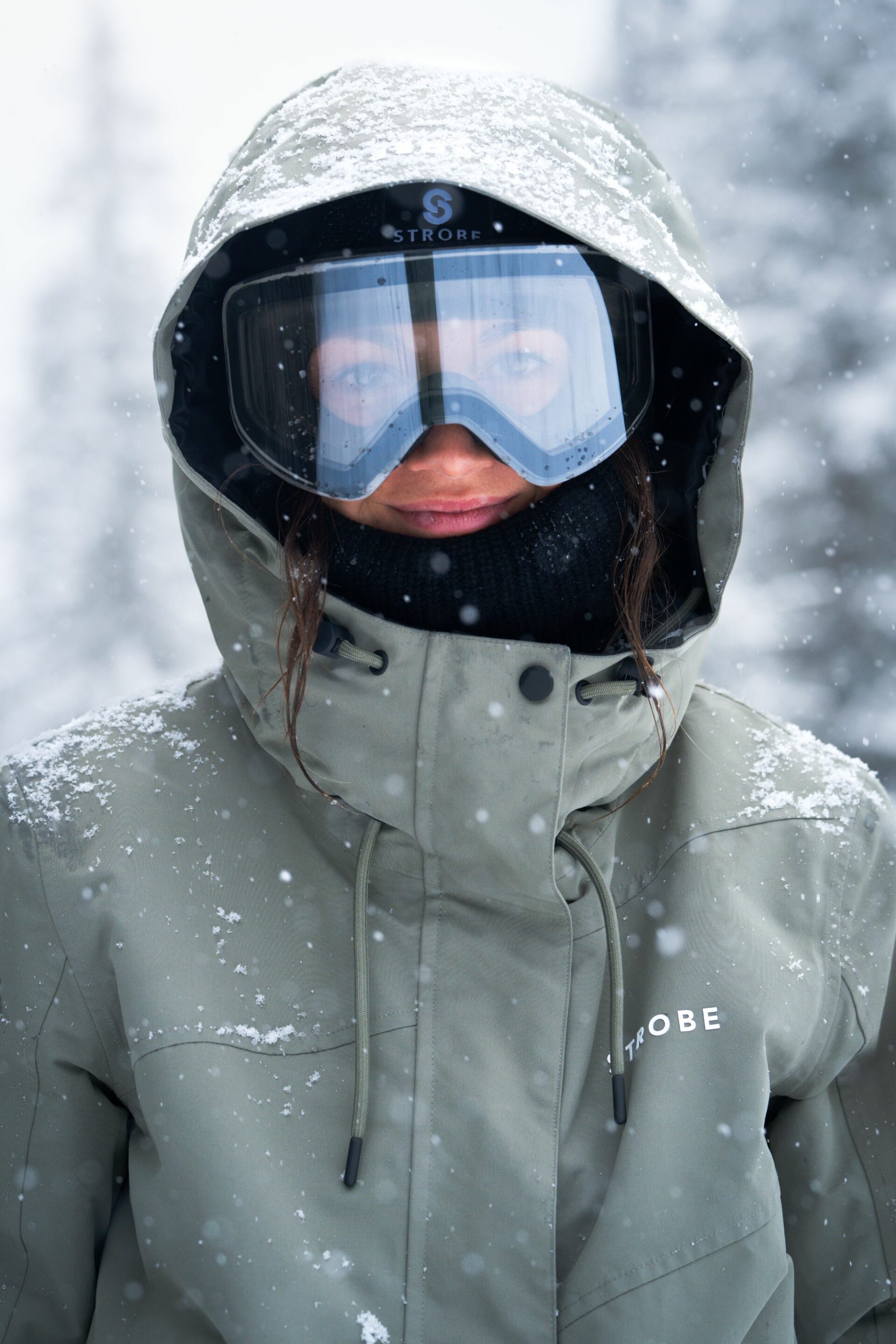 Aura Ski Jacket Smoke Green - Women's