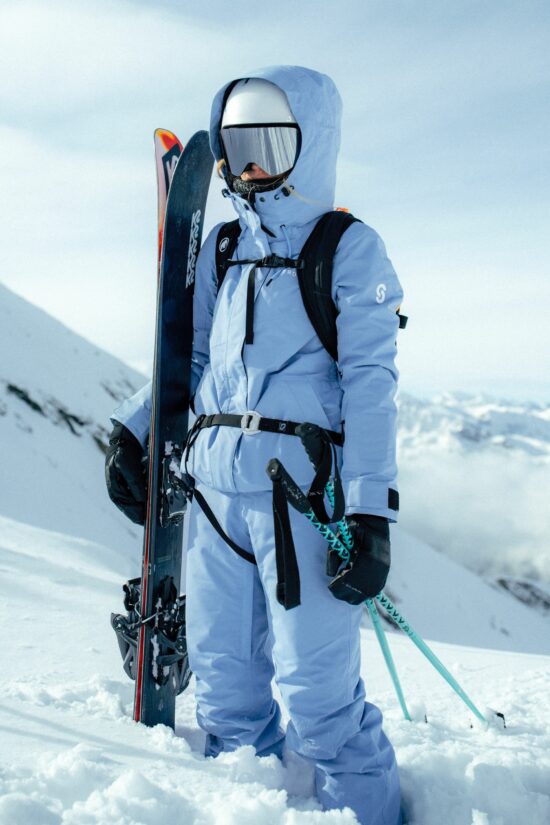 Aura Ski Jacket Serenity Blue - Women's