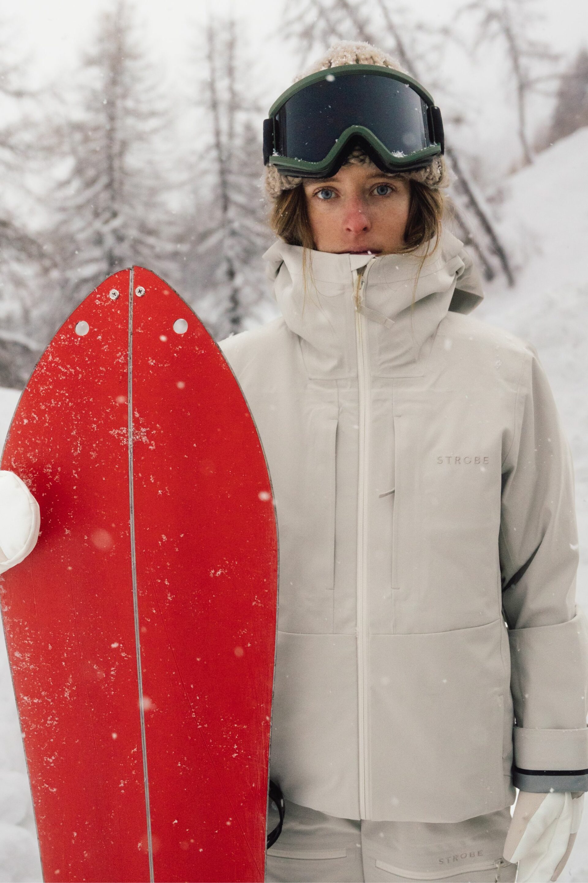 Gentian 3L Shell Jacket - Chalk Beige - Women's