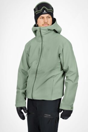 Gentian Kolmikerroksinen Kuoritakki - Slate Green - Miesten
