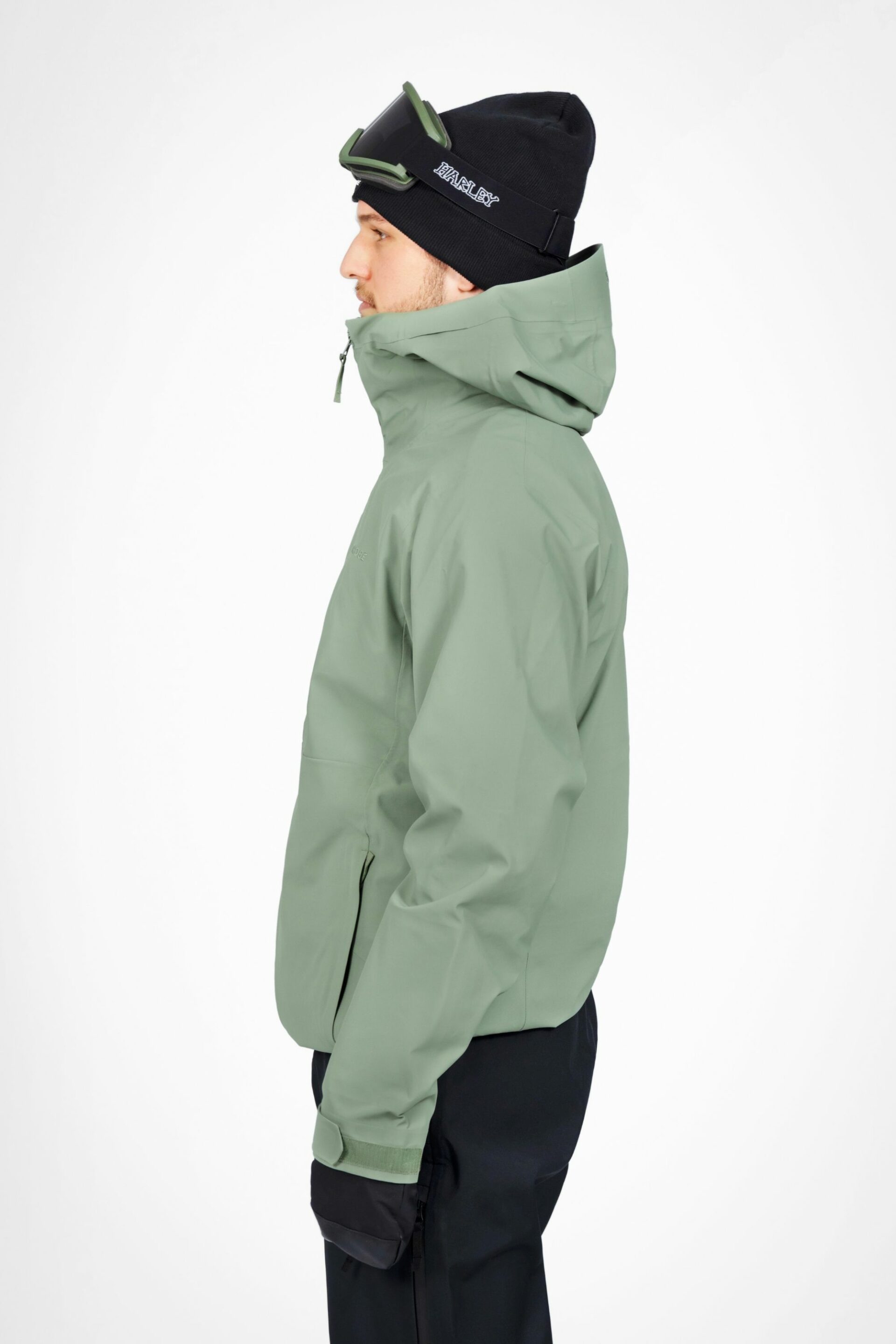 Gentian Kolmikerroksinen Kuoritakki - Slate Green - Miesten