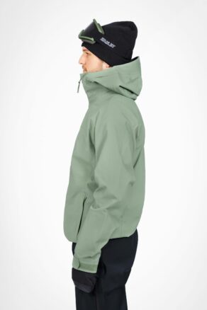 Gentian Kolmikerroksinen Kuoritakki - Slate Green - Miesten