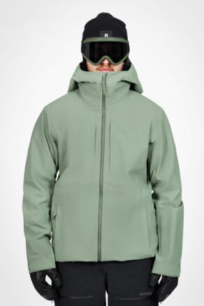 Gentian Kolmikerroksinen Kuoritakki - Slate Green - Miesten