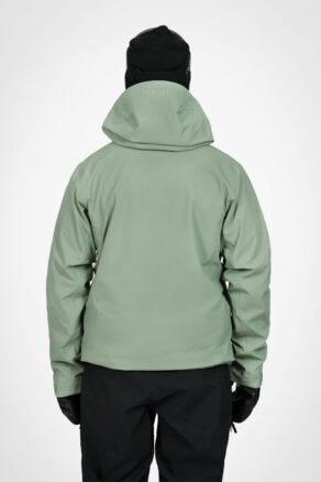 Gentian Kolmikerroksinen Kuoritakki - Slate Green - Miesten