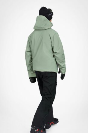 Gentian Kolmikerroksinen Kuoritakki - Slate Green - Miesten