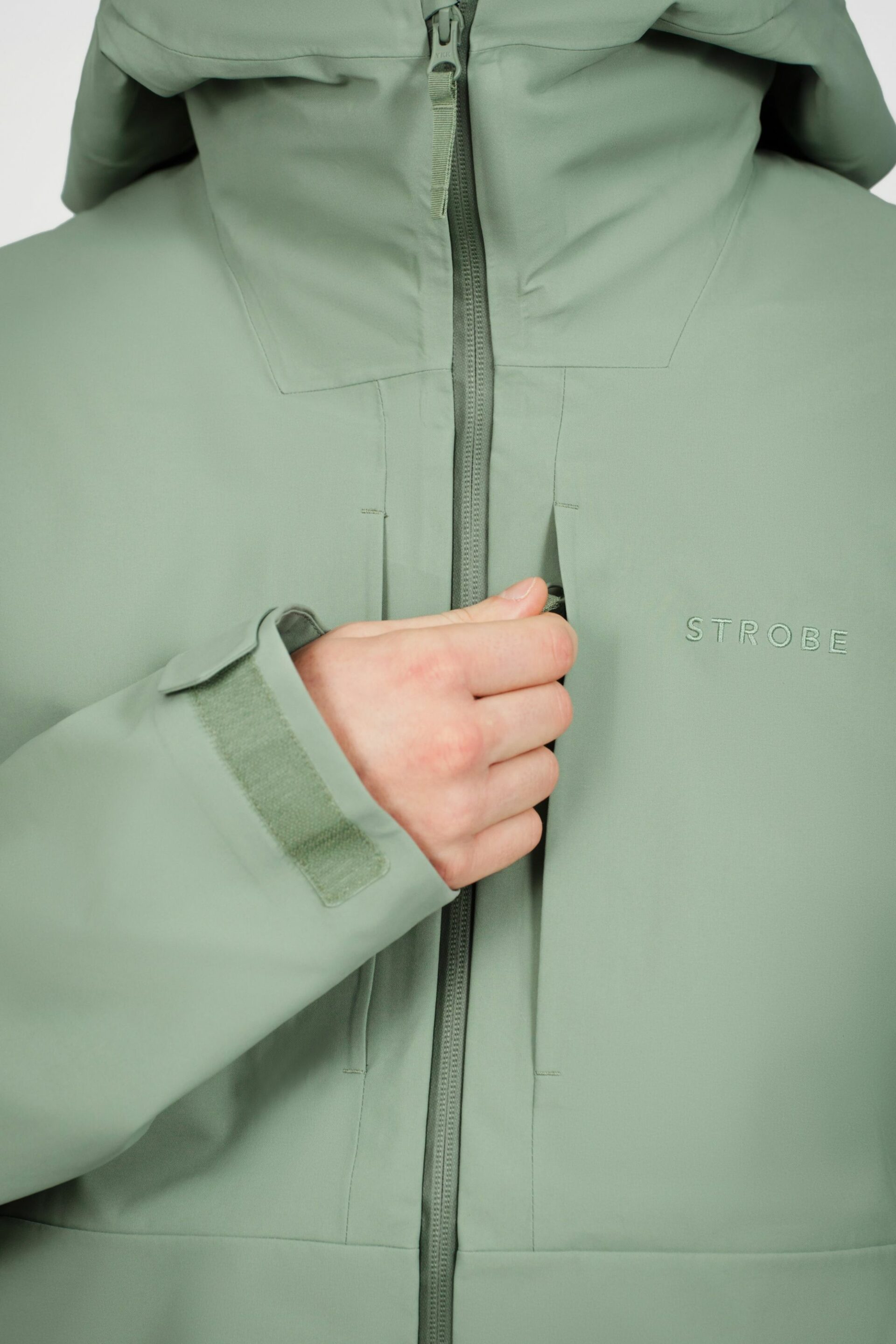 Gentian Kolmikerroksinen Kuoritakki - Slate Green - Miesten