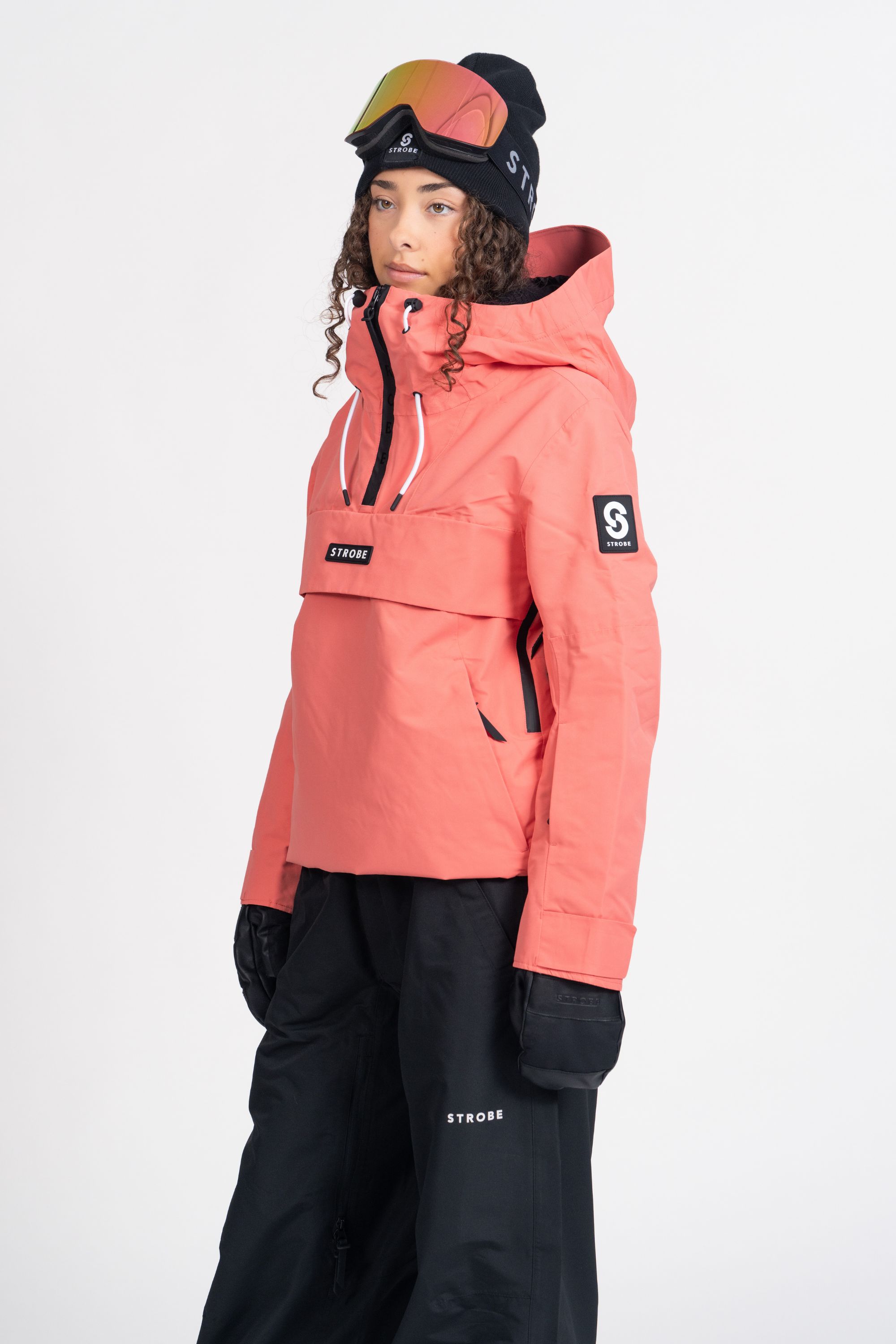 Luna Snowboard Jacket Coral – Women’s - thumbnail 2