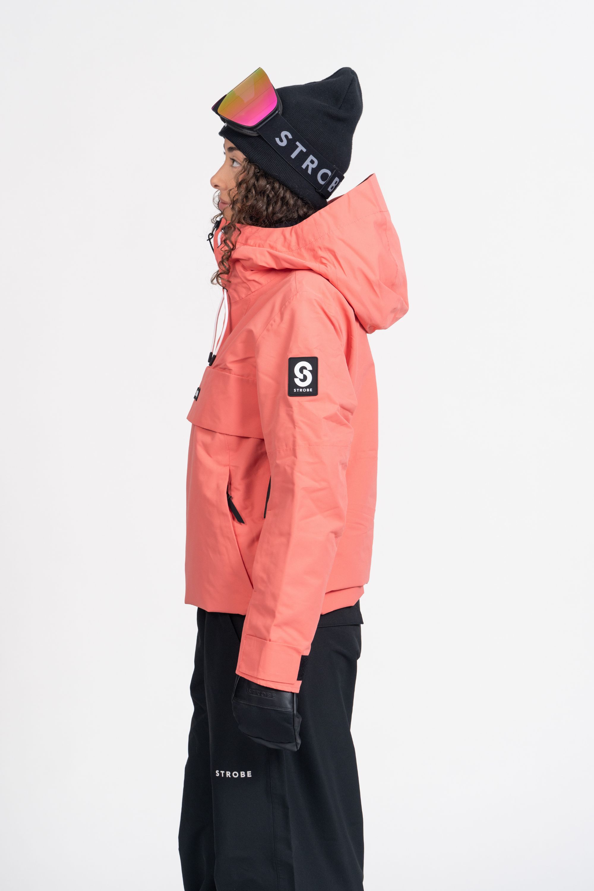 Luna Snowboard Jacket Coral – Women’s - thumbnail 3