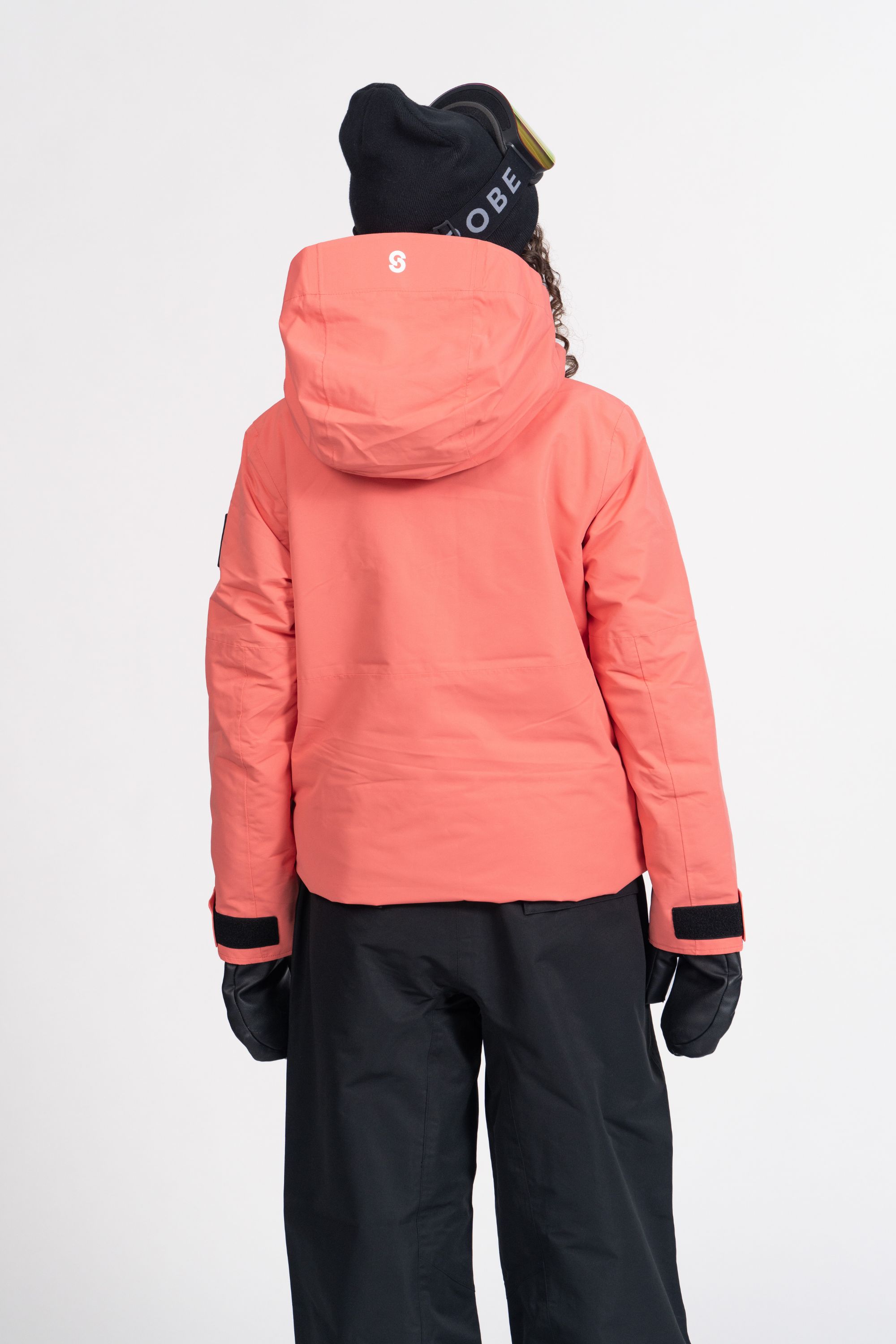 Luna Snowboard Jacket Coral – Women’s - thumbnail 4
