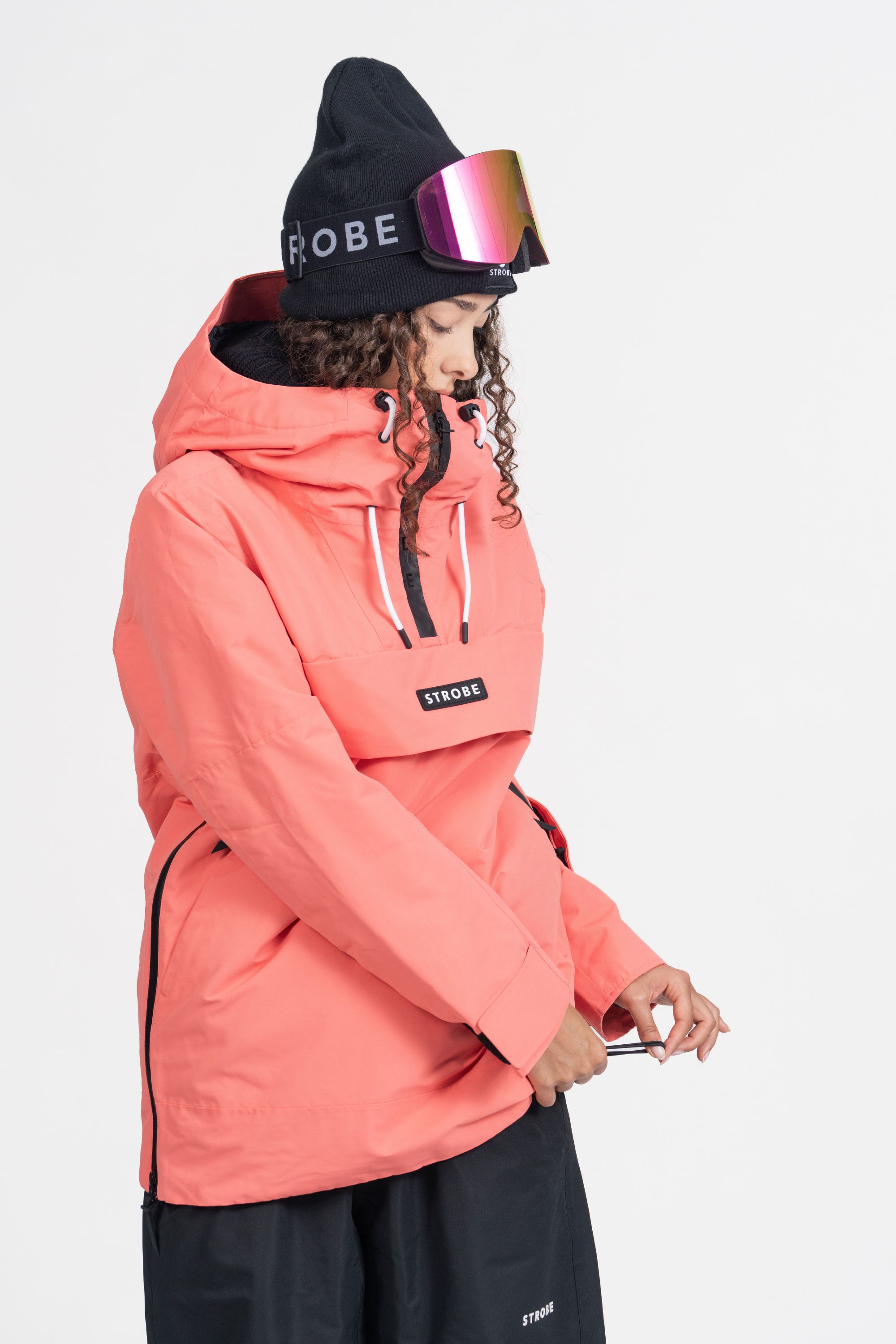 Luna Snowboard Jacket Coral – Women’s - thumbnail 6