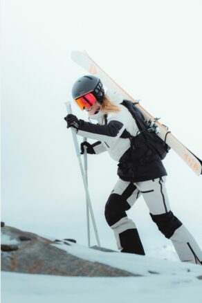 Lynx Ski Jacket Lt Beige - Women's