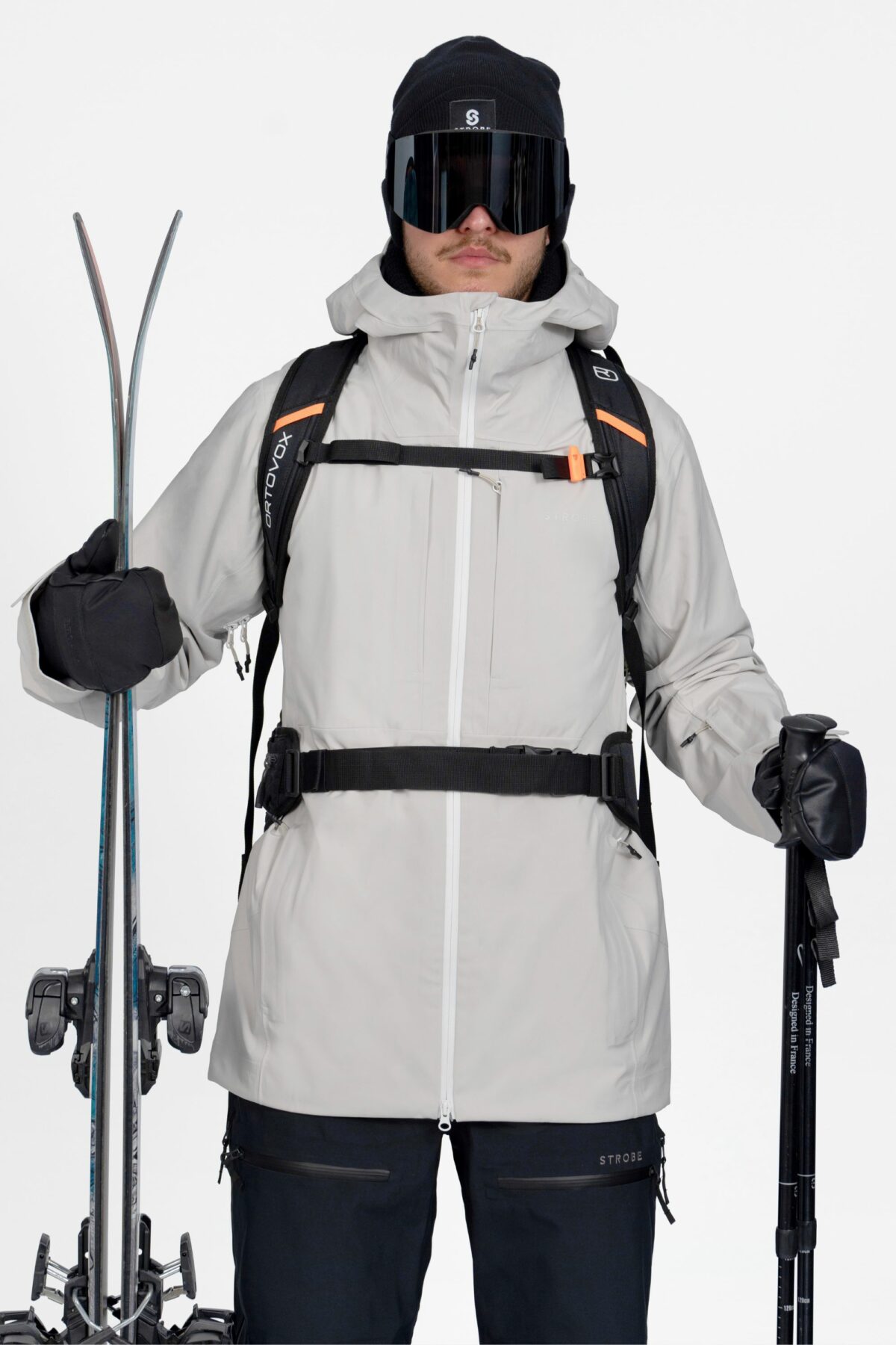 Gentian 3L Shell Jacket - Chalk Beige - Men
