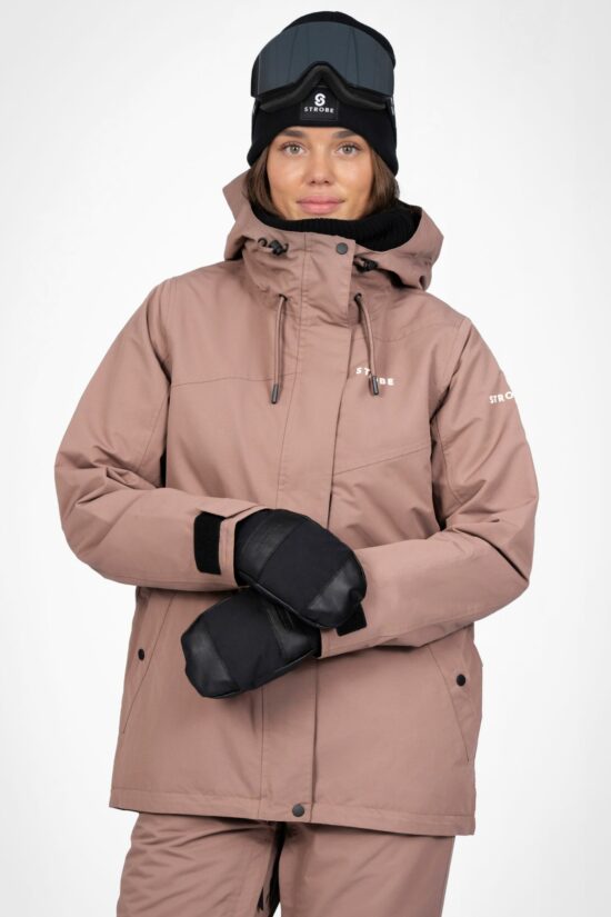 Lynx Skijakke Brown - Women's