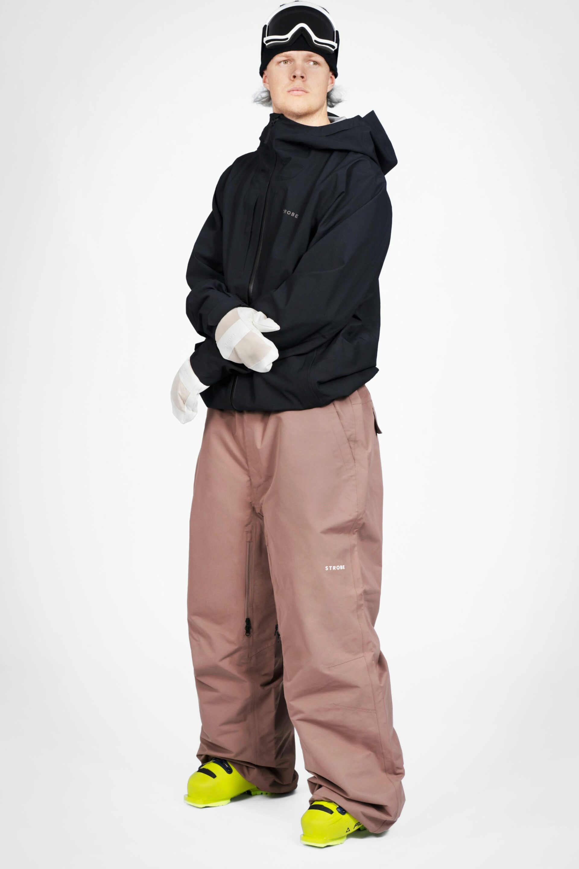 HRLY Ski Pants Brown - Unisex