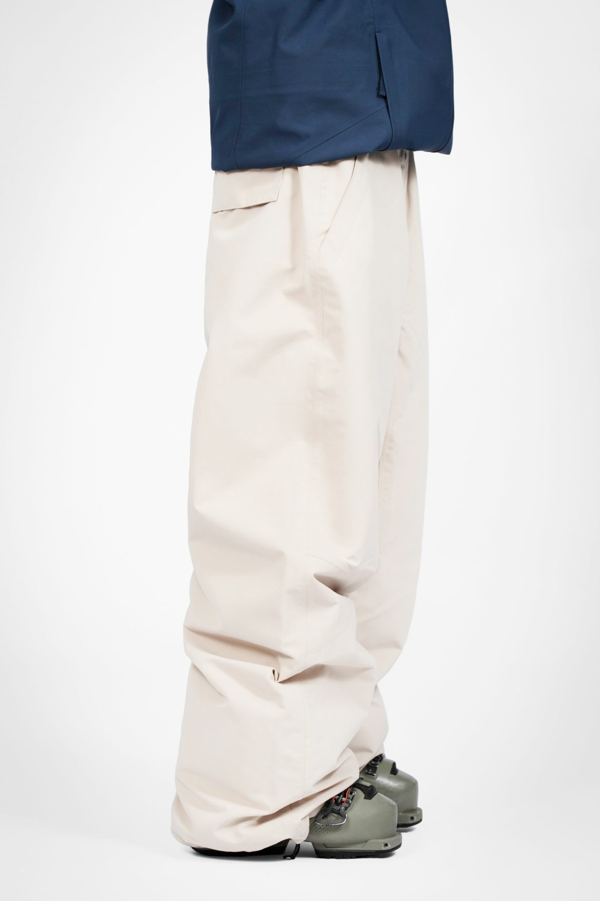 HRLY Skibroek Lt Beige - Unisex