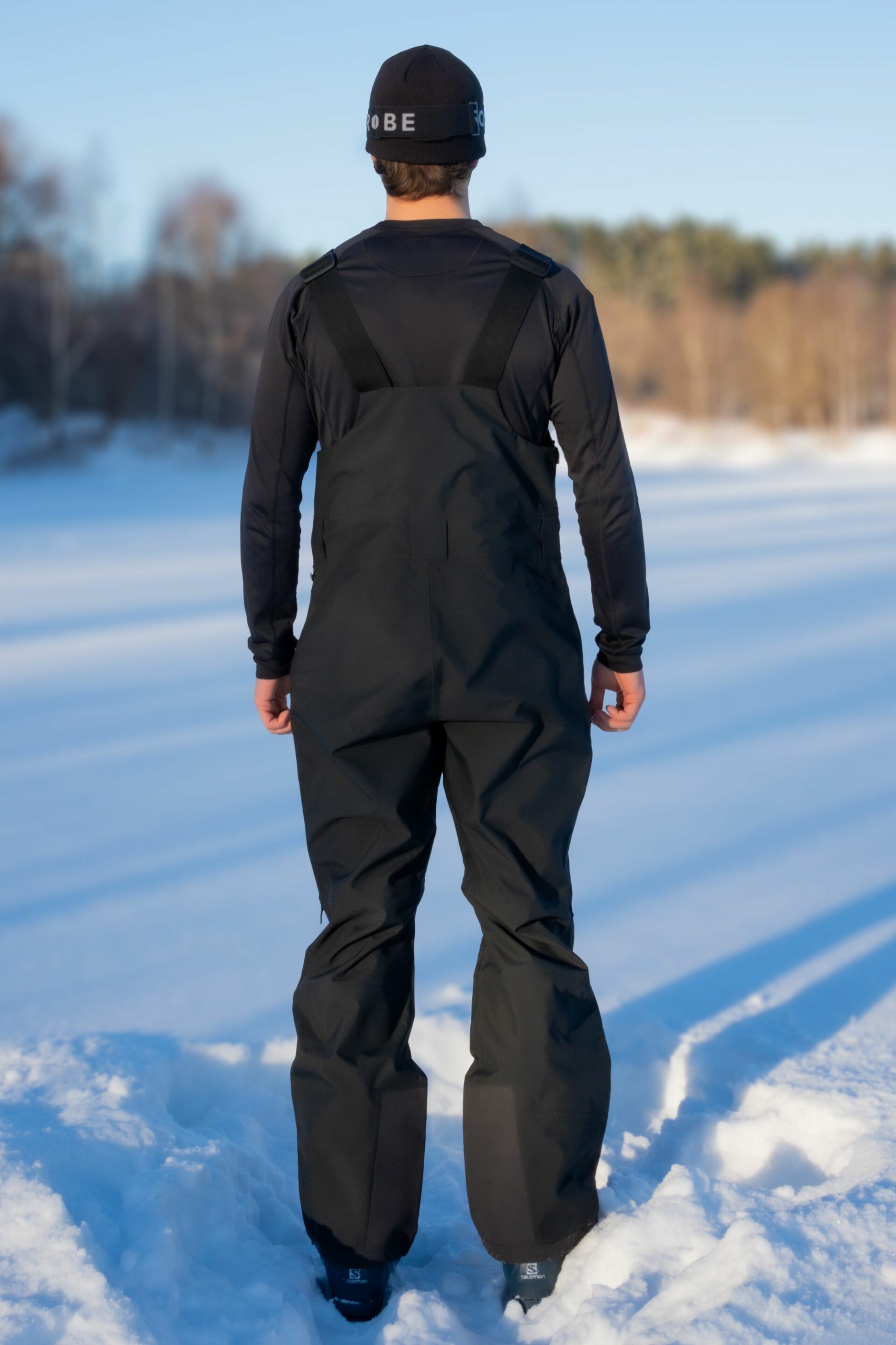 Gentian 3L BIB Shellhose - Black - Herren