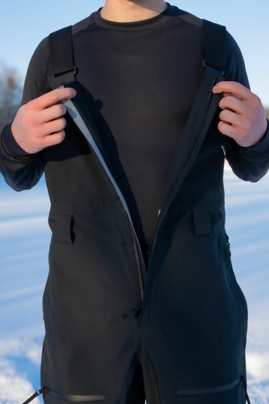 Gentian 3L BIB Shellhose - Black - Herren