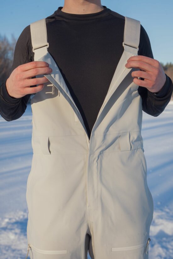 Gentian 3L BIB Shellhose - Chalk Beige - Herren