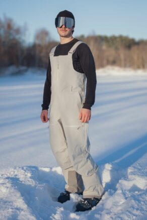 Gentian 3L BIB Shellhose - Chalk Beige - Herren