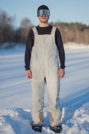 Gentian 3L BIB Shellhose - Chalk Beige - Herren